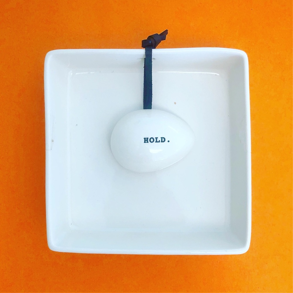 Rae Dunn HOLD napkin holder